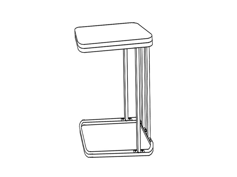 Coffee Table Drawing 1