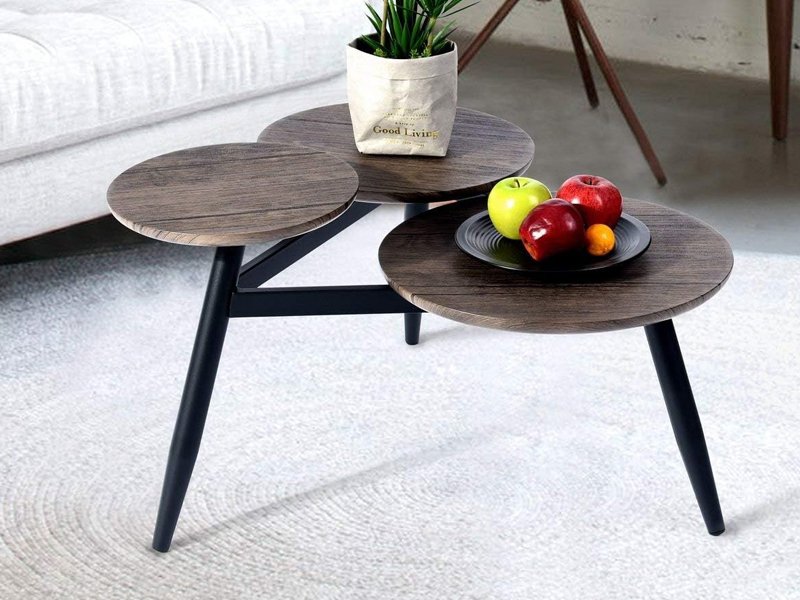 A collection of stylish coffee tables in various designs, materials, and finishes, perfect for modern and classic interiors.