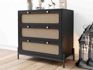 "Modern MDF furniture with smooth finish, ideal for home or office decor."
