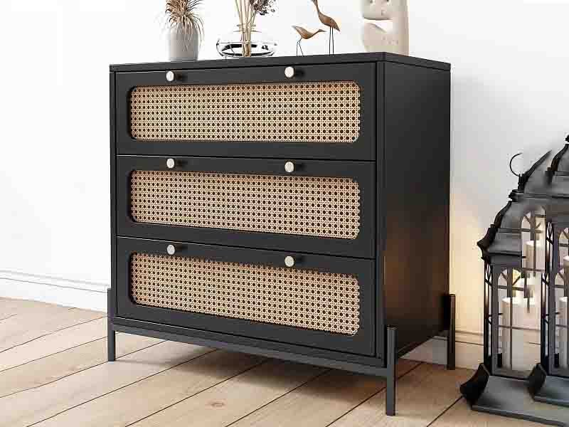 "Modern MDF furniture with smooth finish, ideal for home or office decor."