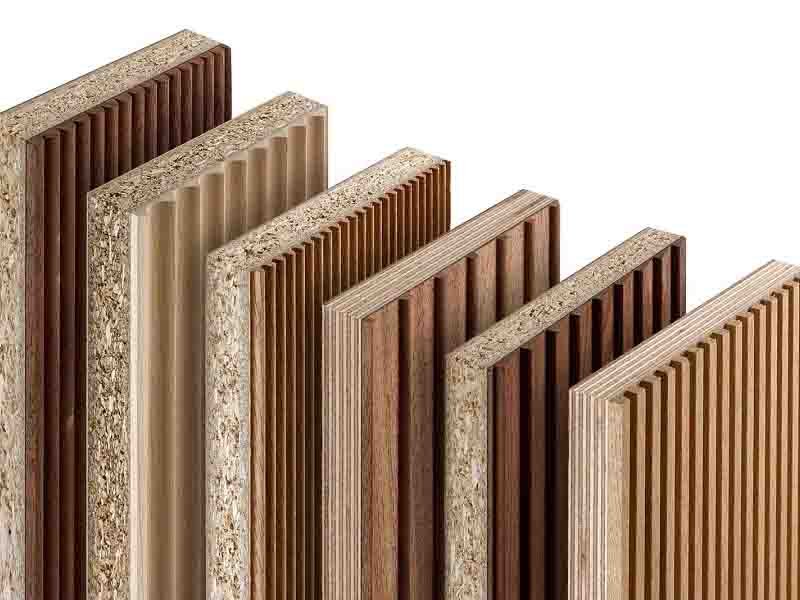 Eco-friendly MDF production using recycled wood and low-VOC binders