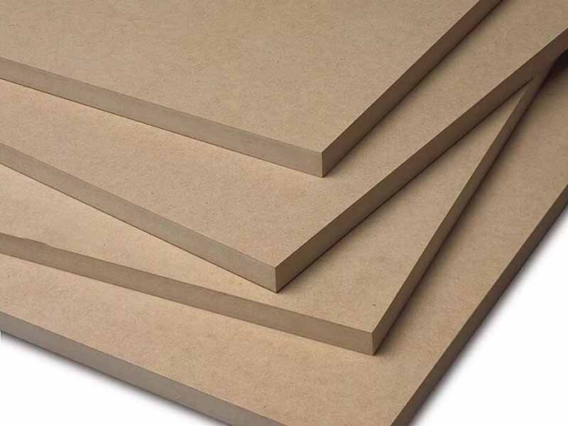 Eco-friendly MDF panel made from sustainable materials with smooth, durable surface for furniture making.