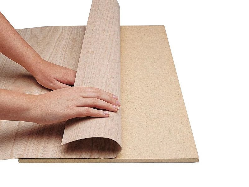 Chart showing MDF board compatibility with various surface finishes for woodworking projects.