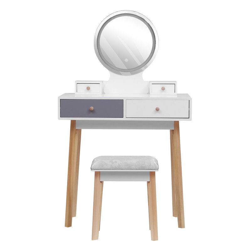 Modern MDF furniture set in living room with sleek design and minimal decor, premium engineered wood finish.