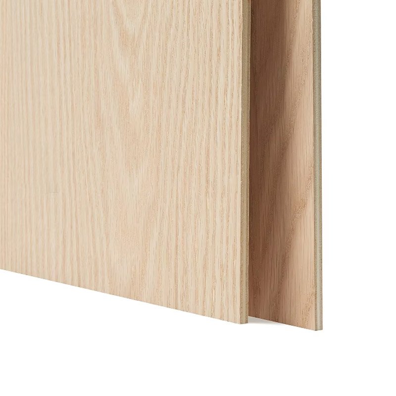 Smooth sanded plywood sheet with visible wood grain used for furniture and construction projects.