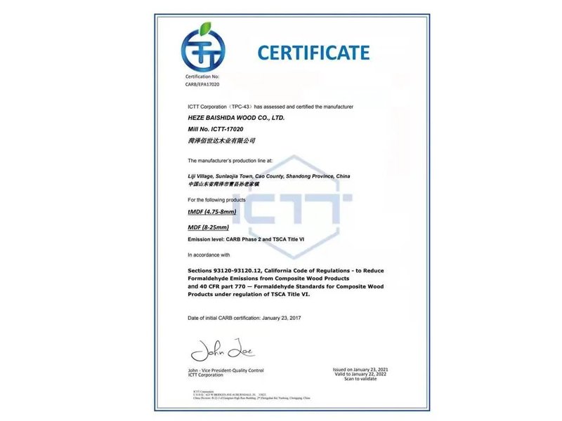 Quality control documentation and reports