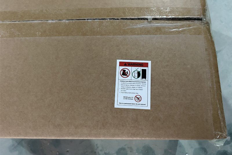 Safety warning labels
