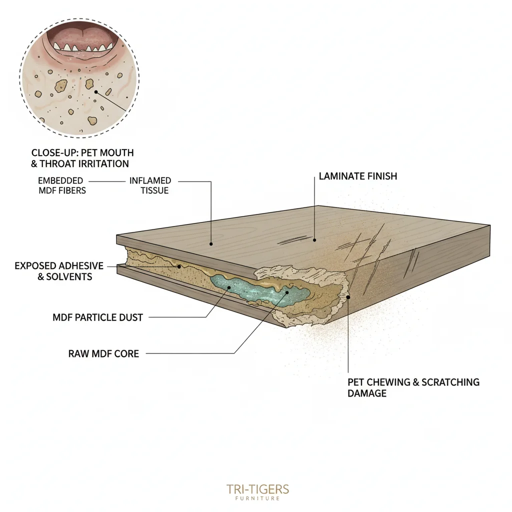 Can Pet Chewing Make MDF Hazardous? Can Pet Chewing Make MDF Hazardous?