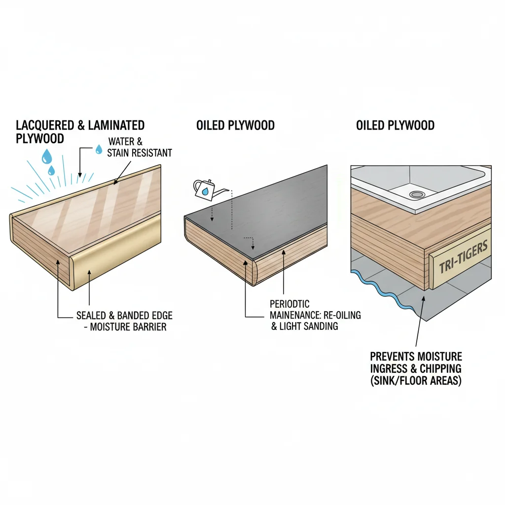 How Do Finishes Affect Plywood Care? How Do Finishes Affect Plywood Care?