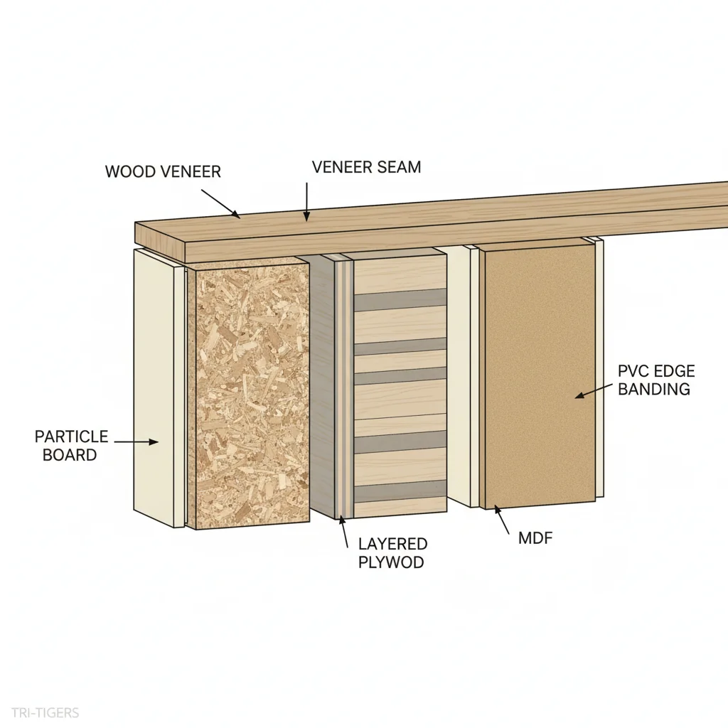 How Do Veneer Edges Reveal Core Material? How Do Veneer Edges Reveal Core Material?