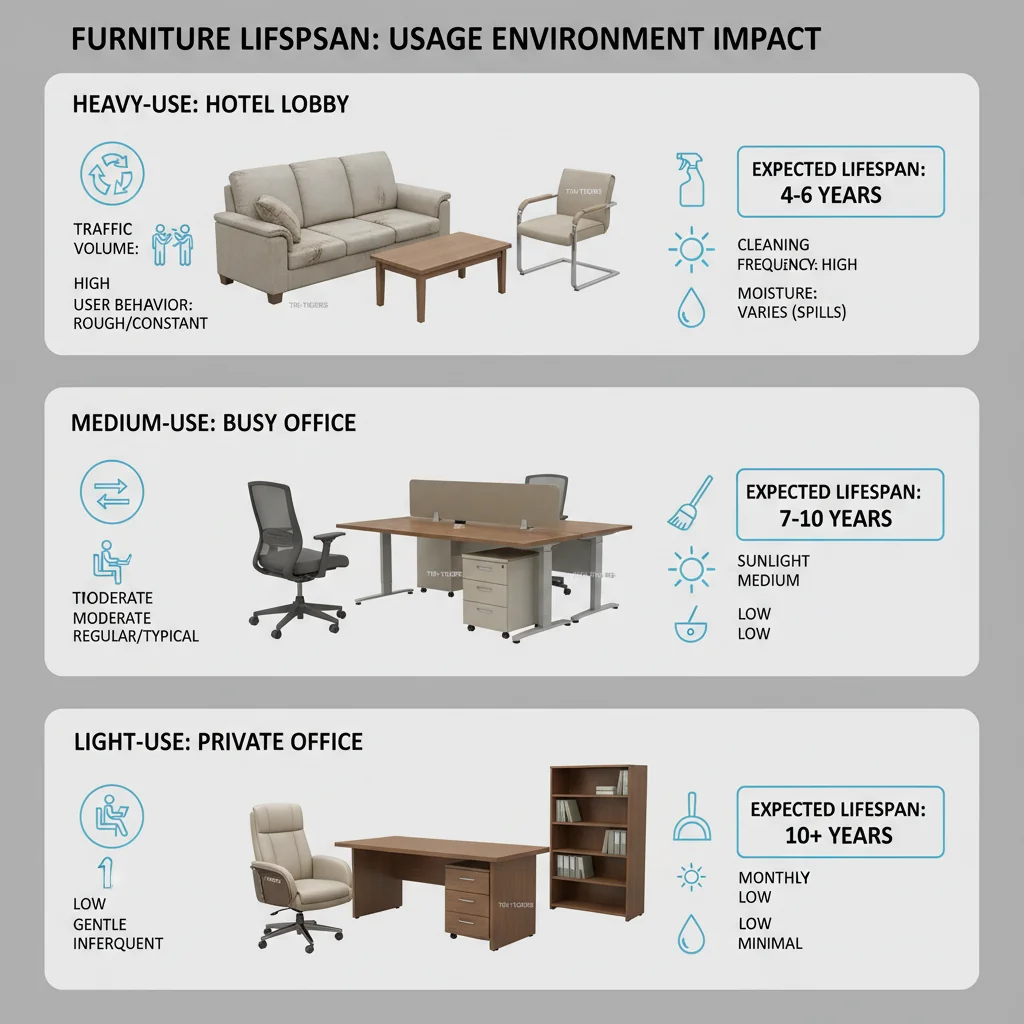 How Does Usage Environment Affect Furniture Lifespan? How Does Usage Environment Affect Furniture Lifespan?