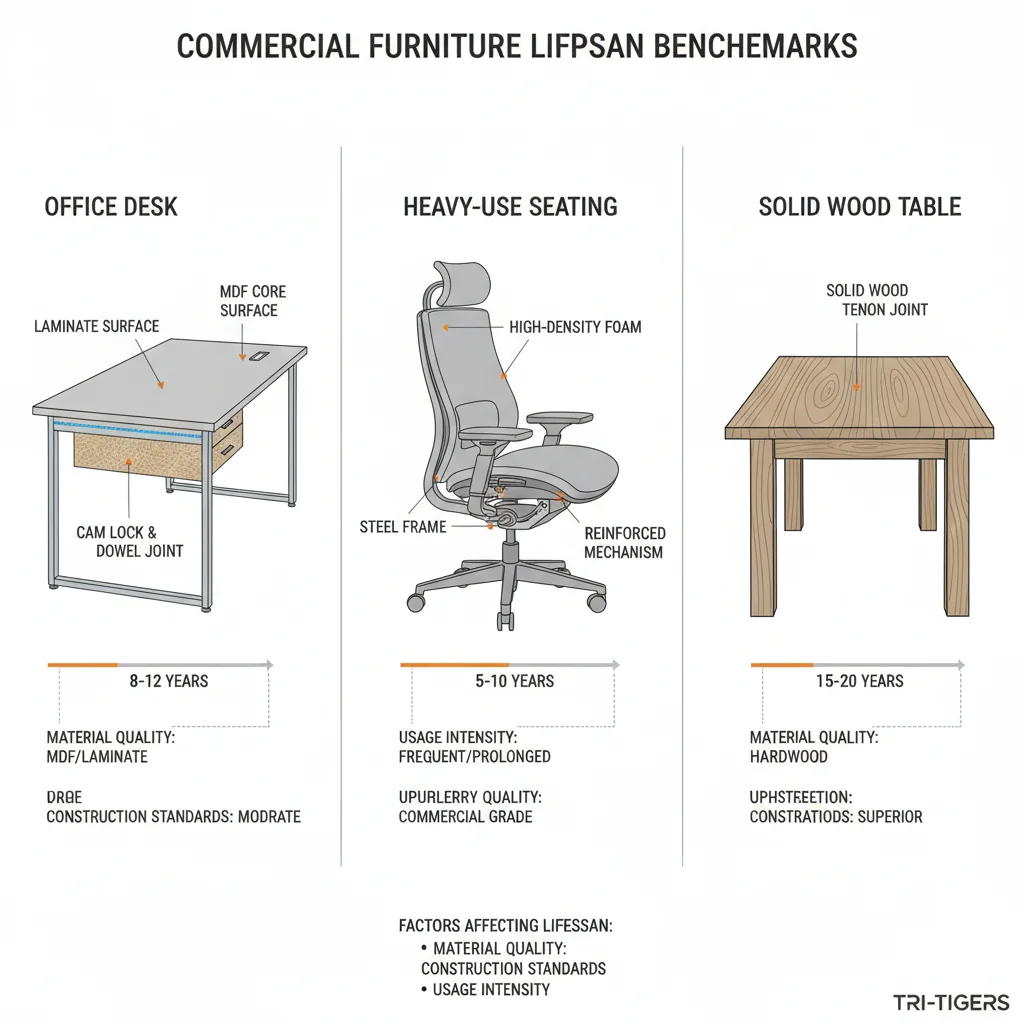 How Is Furniture Lifespan Measured Commercially? How Is Furniture Lifespan Measured Commercially?