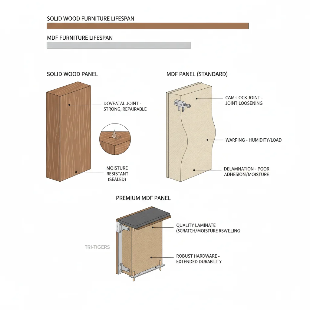 How Long Does MDF Furniture Typically Last? How Long Does MDF Furniture Typically Last?