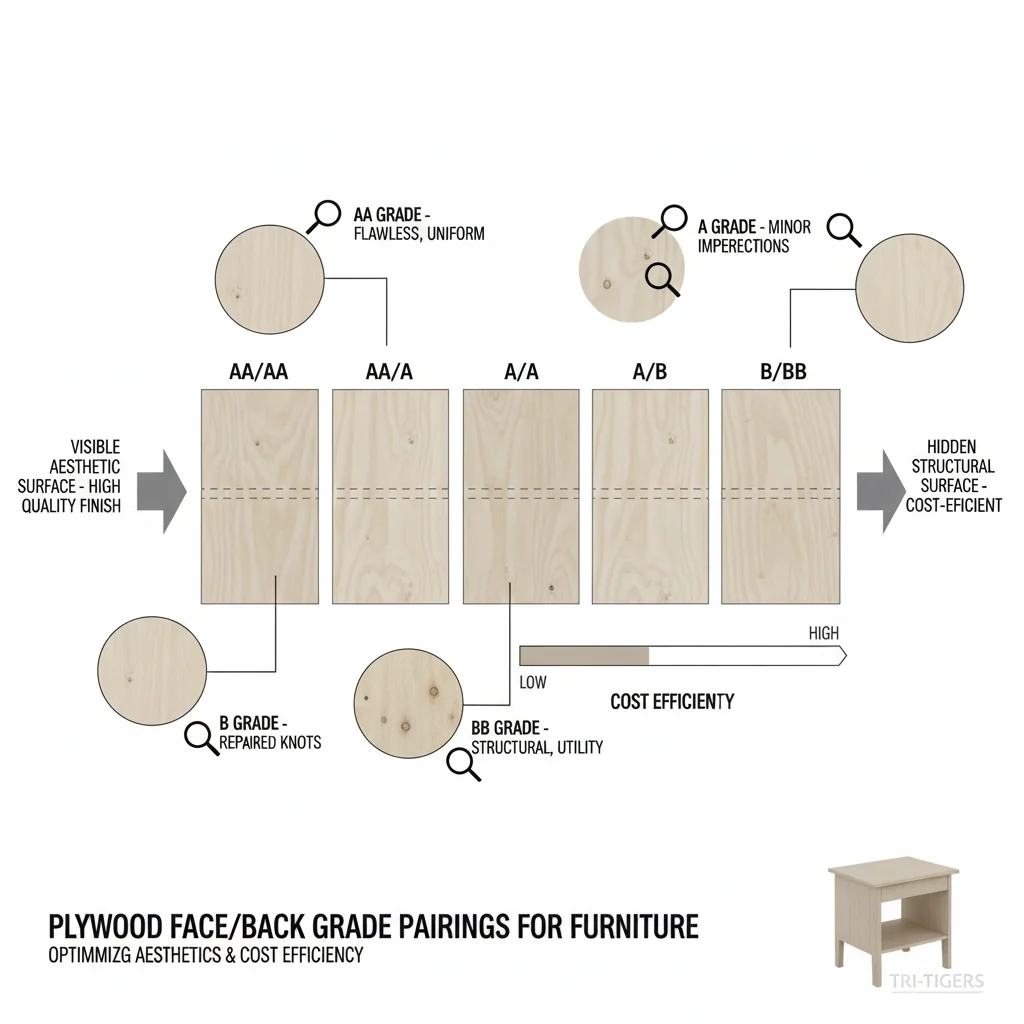 How to Match Plywood Face/Back Grades? How to Match Plywood Face/Back Grades?