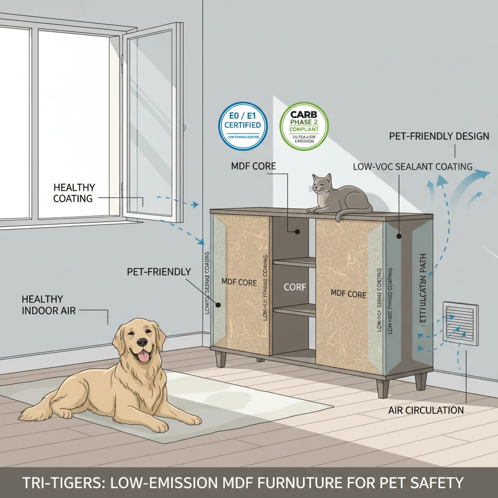 Is Low-Emission MDF Safe for Pets? Is Low-Emission MDF Safe for Pets?