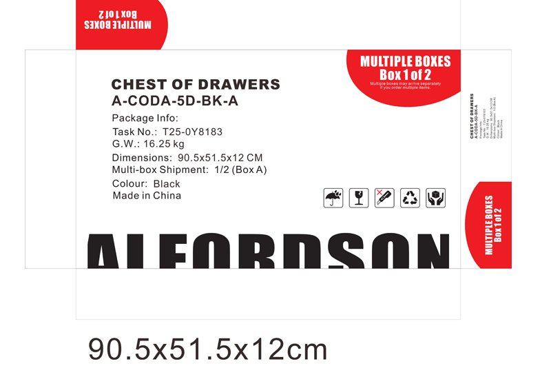 Logistics and shipping labels
