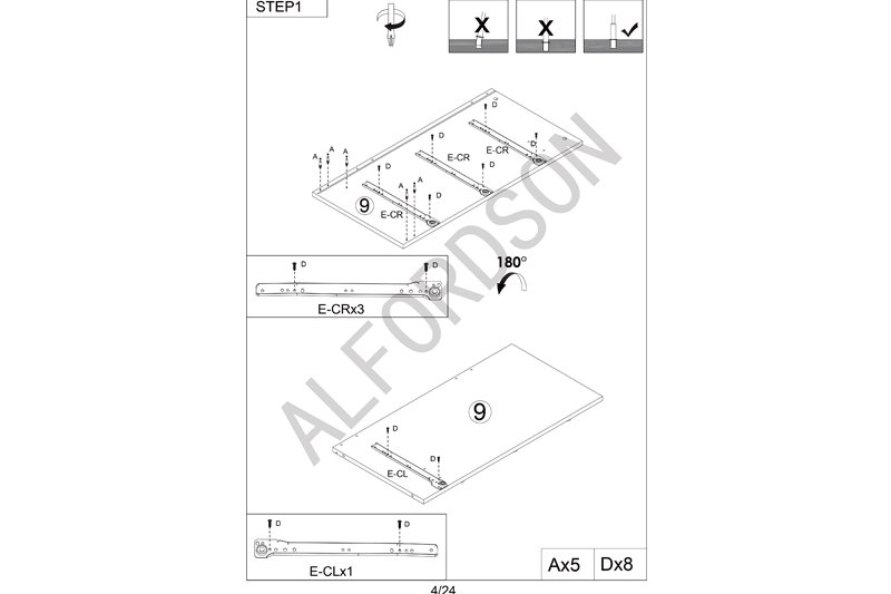 Step by Step Assembly Instructions