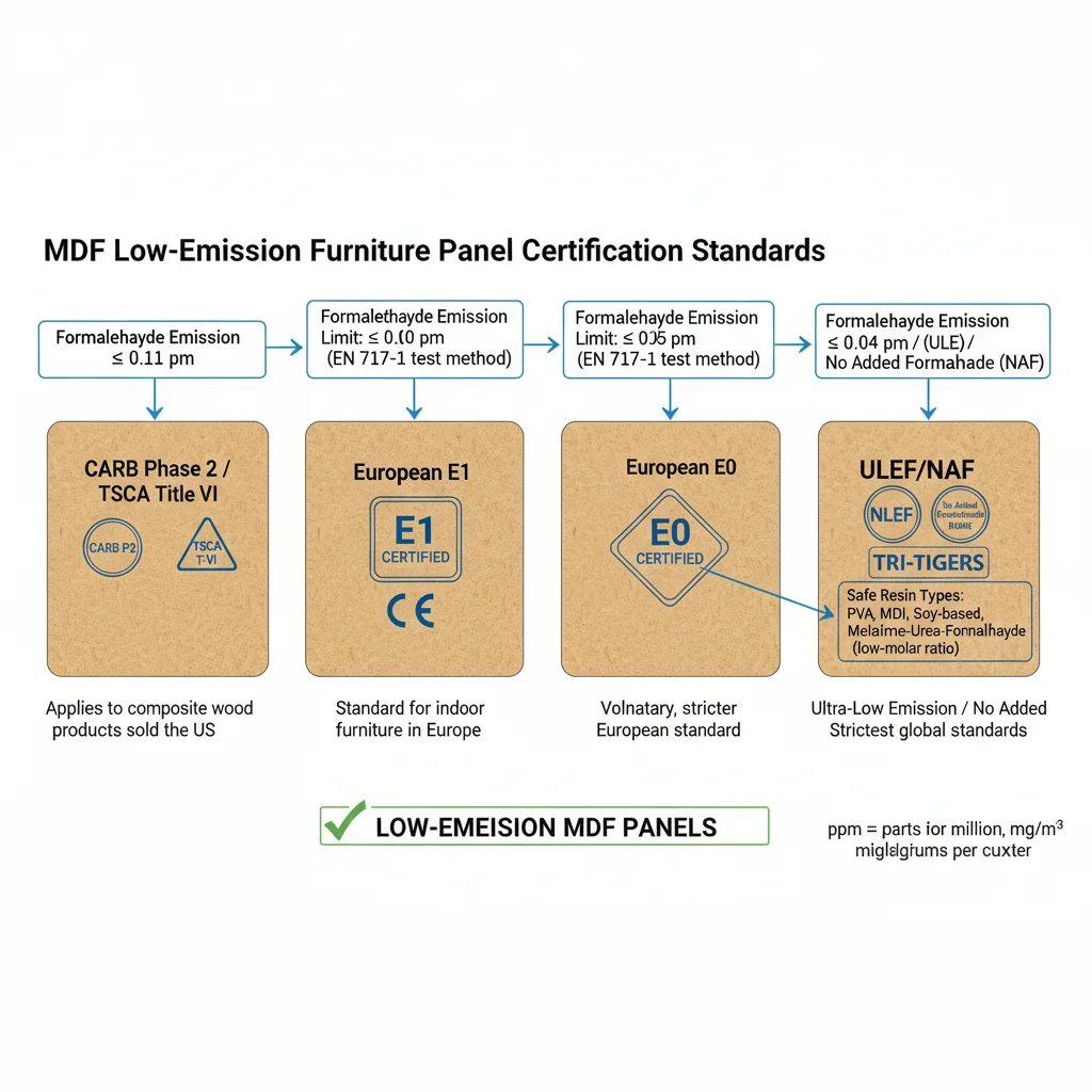 Which MDF Certifications Ensure Low Emissions? Which MDF Certifications Ensure Low Emissions?