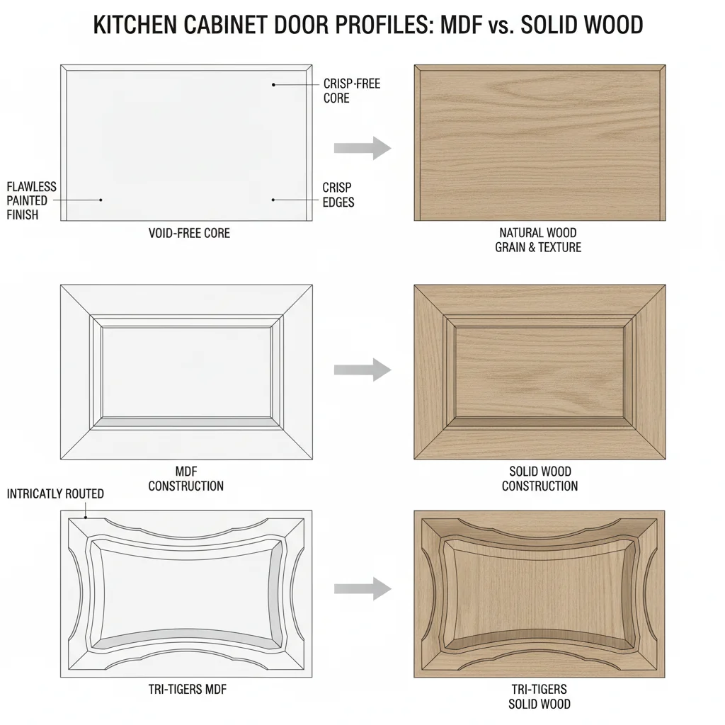 Does MDF Improve Kitchen Cabinet Aesthetics? Does MDF Improve Kitchen Cabinet Aesthetics?