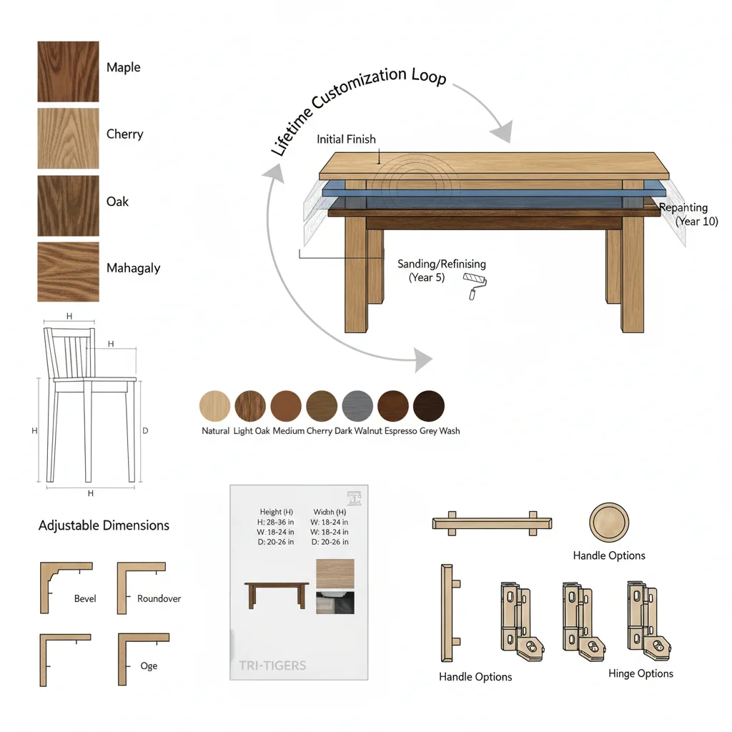 How Customizable Is Solid Wood Furniture? How Customizable Is Solid Wood Furniture?