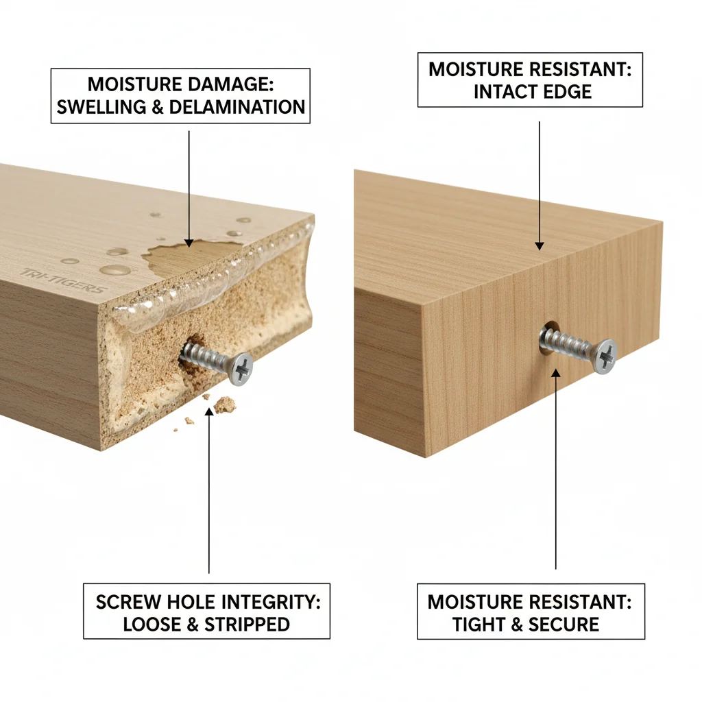 How Do Moisture and Screws Reveal Particle Board? How Do Moisture and Screws Reveal Particle Board?