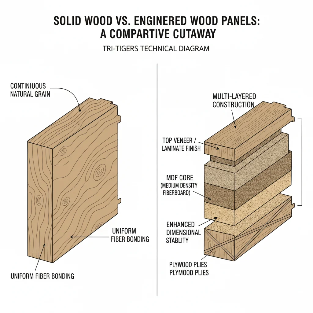 How Do Solid and Engineered Wood Differ? How Do Solid and Engineered Wood Differ?