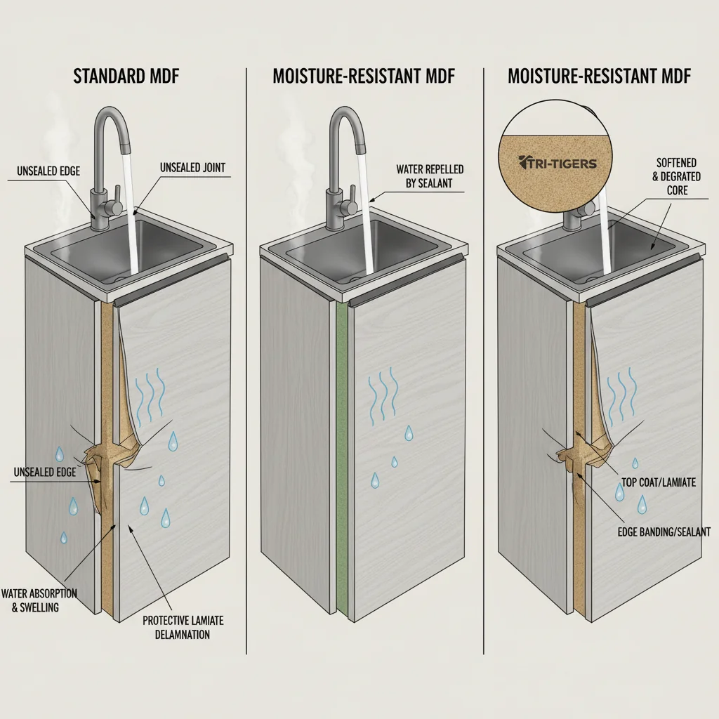 How Does MDF Handle Moisture and Steam? How Does MDF Handle Moisture and Steam?