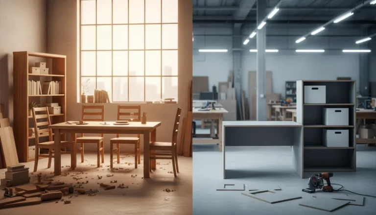 How to Tell if Furniture is Wood or Particle Board: Factory Sourcing Guide diagram