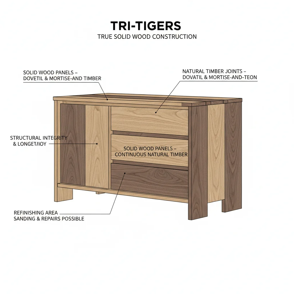 What Qualifies as True Solid Wood Furniture? What Qualifies as True Solid Wood Furniture?