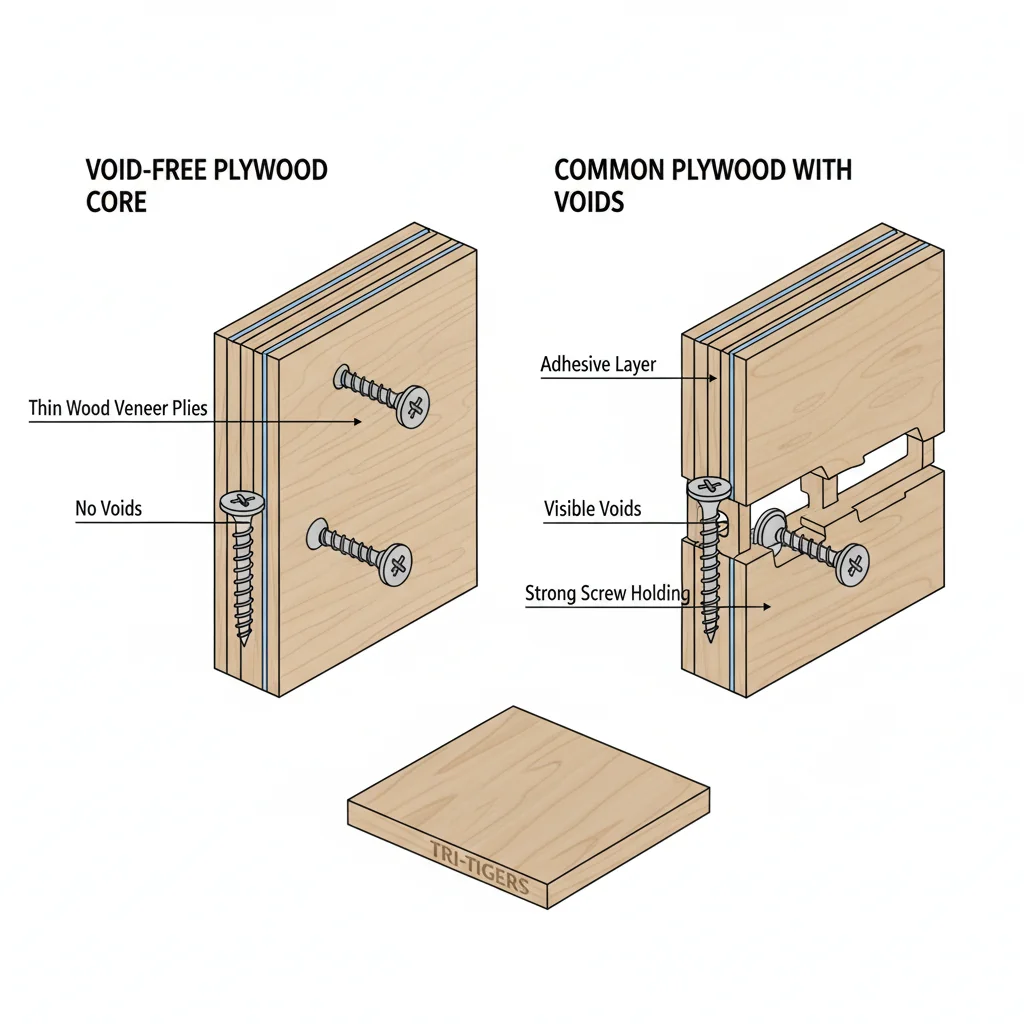 Why Is Void-Free Plywood Core Essential? Why Is Void-Free Plywood Core Essential?
